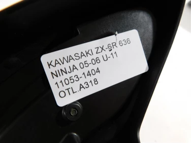 Ogon owiewka tyŁ lewy kawasaki zx-6r 636 ninja 05-06 u-11 11053-1404