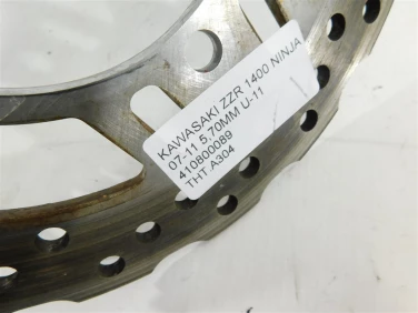Tarcza hamulcowa tyŁ kawasaki zzr 1400 ninja 07-11 5,70mm u-11 410800089