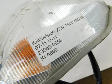 Kierunek kierunkowskaz kawasaki zzr 1400 ninja 07-11 u-11 23040-0056