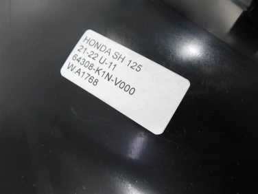 Plastik wypeŁnienie owiewka honda sh 125 21-22 u-11 64308-k1n-v000