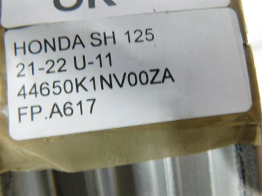 Felga koŁo przÓd honda sh 125 21-22 felga prosta u-11 44650k1nvooza