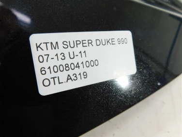 Ogon owiewka tyŁ lewy ktm super duke 990 07-13 u-11 61008041000