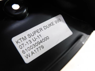 Plastik wypeŁnienie owiewka ktm super duke 990 07-13 u-11 61003094000