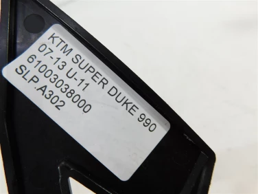 Set podnÓŻek lewy przÓd ktm super duke 990 07-13 u-11 61003038000