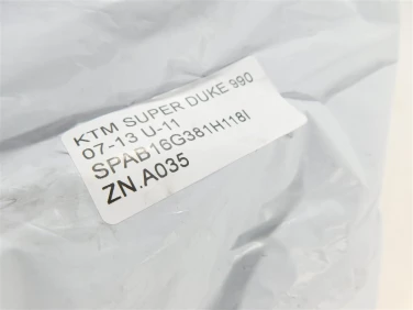 ZĘbatka napĘd ŁaŃcuch ktm super duke 990 07-13 u-11 spab16g381h118