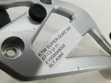 Set podnÓŻek lewy tyŁ ktm super duke 990 07-13 u-11 61003048000