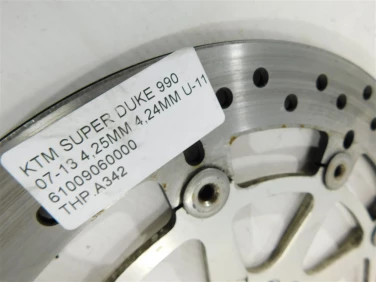 Tarcza hamulcowa przÓd ktm super duke 990 07-13 4.25mm 4.24mm u-11 61009060000