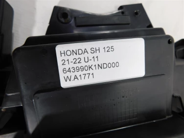 Plastik wypeŁnienie owiewka honda sh 125 21-22 u-11 643990k1nd000