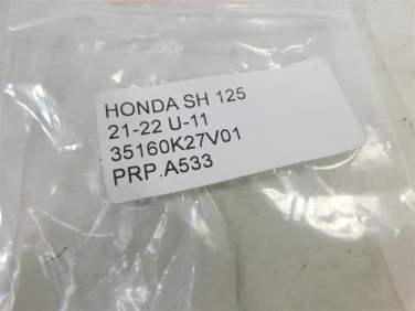 PrzeŁĄcznik prawy przÓd honda sh 125 21-22 u-11 35160k27v01