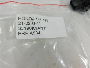 PrzeŁĄcznik prawy przÓd honda sh 125 21-22 u-11 35190k1an11