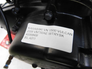 Silnik engine kawasaki vn 1500 vulcan 2006 vnt50ae wtrysk 40068km