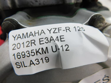 Silnik engine yamaha yzf-r 125 2012 na czĘŚci e3a4e 16935km u-12