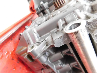 Silnik engine ktm duke 790 2020 na czĘŚci 9-635 uszkodzony 4251km