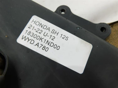 Wydech koŃcowy tŁumik honda sh 125 21-22 u-12 18300k1nd00