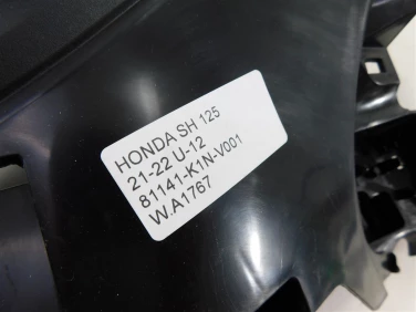 Plastik wypeŁnienie owiewka honda sh 125 21-22 u-12 81141-k1n-v001