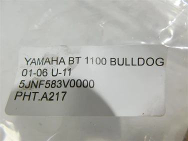 Pompa hamulcowa tyŁ yamaha bt 1100 bulldog 01-06 u-11 5jnf583v0000