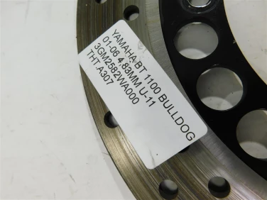 Tarcza hamulcowa tyŁ yamaha bt 1100 bulldog 01-06 4,83mm u-11 3gm2582wa000