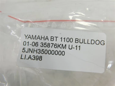 Licznik prĘdkoŚciomierz yamaha bt 1100 bulldog 01-06 35876km u-11 5jnh35000000