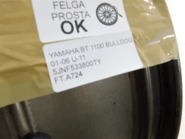 Felga koŁo tyŁ yamaha bt 1100 bulldog 01-06 u-11 5jnf533800ty