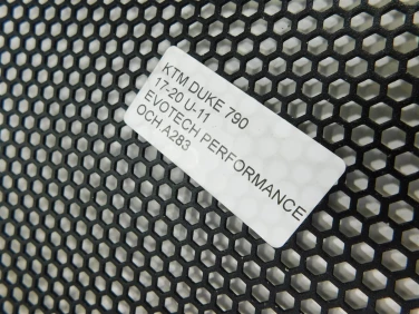 OsŁona chŁodnica przÓd ktm duke 790 17-20 u-11 evotech performance