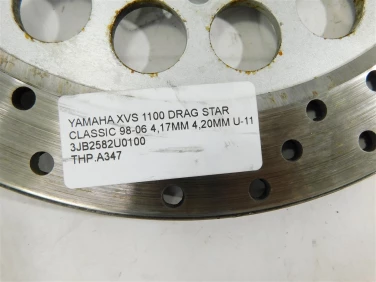 Tarcza hamulcowa przÓd yamaha xvs 1100 drag star classic 98-06 4,17mm 4,20mm u-11 3jb2582u0100
