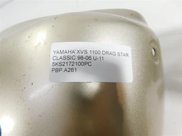Pokrywa bok boczna prawa yamaha xvs 1100 drag star classic 98-06 u-11 5ks2172100pc