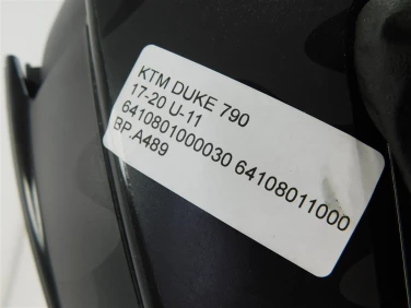BŁotnik przÓd przedni ktm duke 790 17-20 u-11 6410801000030 64108011000