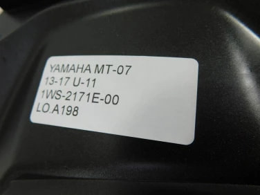 ŁĄcznik ogon plastik tyŁ yamaha mt-07 13-17 u-11 1ws-2171e-00