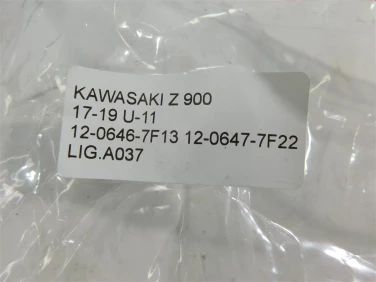 Linka gazu kawasaki z 900 17-19 u-11 12-0646-7f13 12-0647-7f22