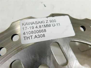 Tarcza hamulcowa tyŁ kawasaki z 900 17-19 4,81mm u-11 410800668