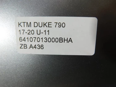 Zbiornik paliwa bak ktm duke 790 17-20 u-11 64107013000bha
