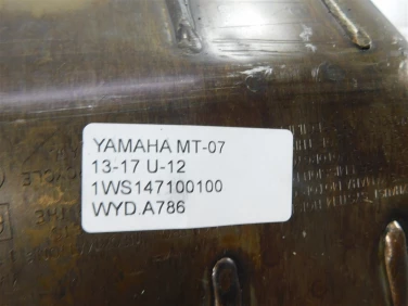 Wydech koŃcowy tŁumik yamaha mt-07 13-17 u-12 1ws147100100
