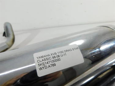 Wydech koŃcowy tŁumik yamaha xvs 1100 drag star classic 98-06 u-11 5ks147100000