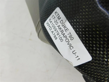 Wydech koŃcowy tŁumik ktm duke 790 17-20 akrapovic u-11 64105979100