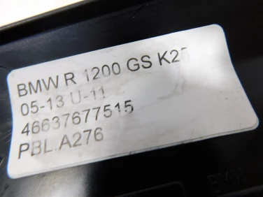 Pokrywa bok boczna lewa bmw r 1200 gs k25 05-13 u-11 46637677515