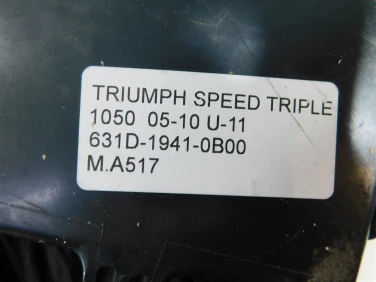 ModuŁ komputer sterownik triumph speed triple 1050 05-10 u-11 631d-1941-0b00