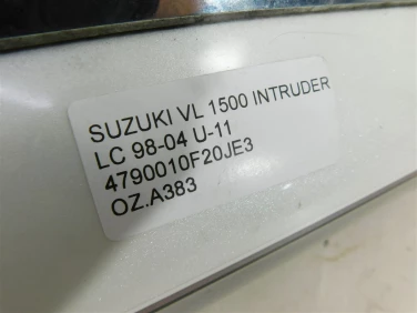 OsŁona nakŁadka zbiornik suzuki vl 1500 intruder lc 98-04 u-11 4790010f20je3
