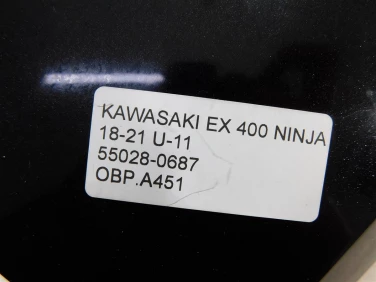 Owiewka bok boczna prawa kawasaki ex 400 ninja 18-21 u-11 55028-0687