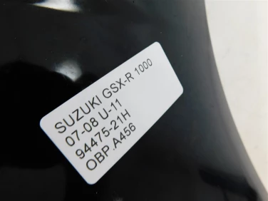 Owiewka bok boczna prawa suzuki gsx-r 1000 07-08 u-11 94475-21h