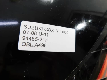 Owiewka bok boczna lewa suzuki gsx-r 1000 07-08 u-11 94485-21h