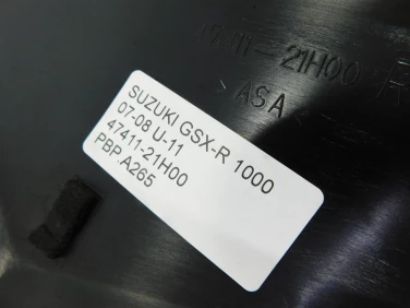 Pokrywa bok boczna prawa suzuki gsx-r 1000 07-08 u-11 47411-21h00