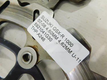 Tarcza hamulcowa przÓd suzuki gsx-r 1000 07-08 4,60mm 4,62mm u-11 5921041g30