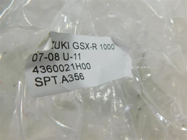 Set podnÓŻek prawy tyŁ suzuki gsx-r 1000 07-08 u-11 4360021h00
