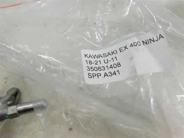 Set podnÓŻek prawy przÓd kawasaki ex 400 ninja 18-21 u-11 350631408