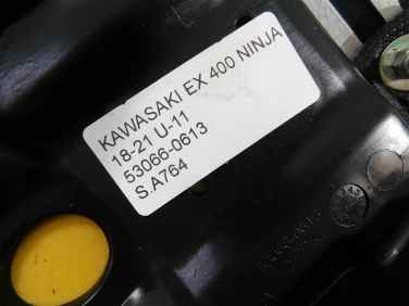 Siedzenie kanapa fotel kawasaki ex 400 ninja 18-21 u-11 53066-0613
