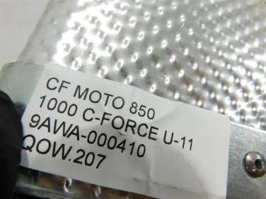 OsŁona tŁumika wydechu cf moto 850 1000 c-force u-11 9awa-000410