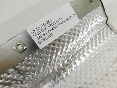 OsŁona tŁumika wydechu cf moto 850 1000 c-force u-11 9awv-043018-2300