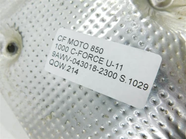 OsŁona tŁumika wydechu cf moto 850 1000 c-force u-11 9awv-043018-2300