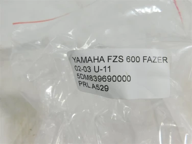 PrzeŁĄcznik lewy przÓd yamaha fzs 600 fazer 02-03 u-11 5dm839690000