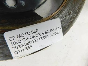 Tarcza hamulec cf moto 850 1000 c-force 4,82mm u-11 7020-080003-00001